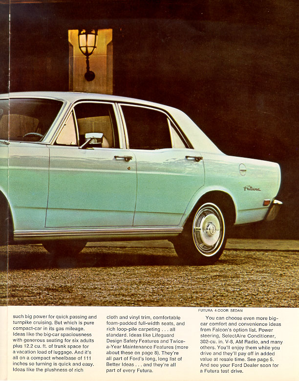 1970 Ford Falcon Brochure Page 6